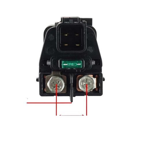 Starter Solenoid Relay Compatible with Lt-A450X Lta450X Kingquad 450 Axi 2007-2010 LT-A450XZ Kingquad 450 AXi SE 08-2009 in Kuwait