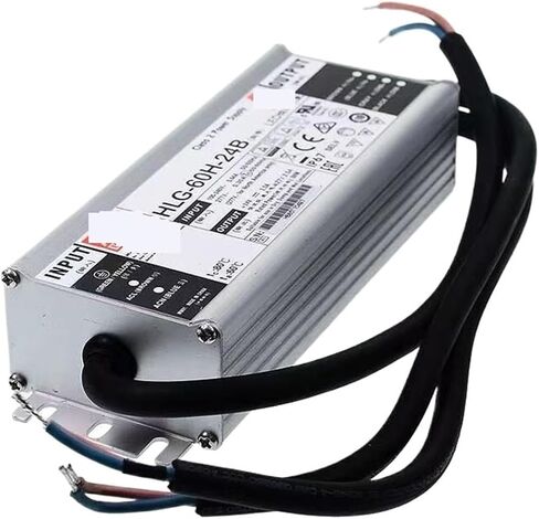 1 قطعة HLG-60H-54B 54 فولت 1.15A الجهد المستمر تيار مستمر يعتم LED الإضاءة سائق المياه برهان PFC IP67 in Saudi Arabia
