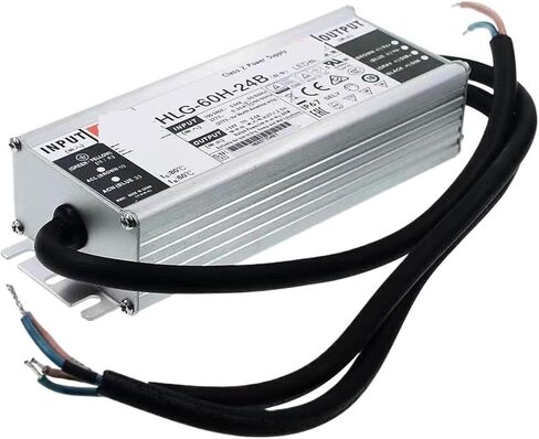 1 قطعة HLG-60H-54B 54 فولت 1.15A الجهد المستمر تيار مستمر يعتم LED الإضاءة سائق المياه برهان PFC IP67 in Saudi Arabia