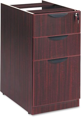 Alera VA532822MY Valencia Box/Box/File Full Pedestal, 15 5/8w X 20 1/2d X 28 1/2h, Mahogany in Saudi Arabia