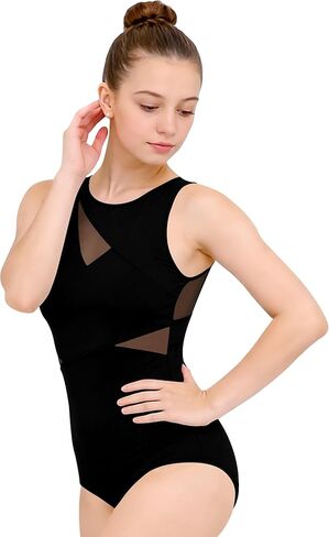 ملابس رقص الباليه والجمباز الشبكية للسيدات من MOLLDAN، بطانة أمامية كاملة in Kuwait