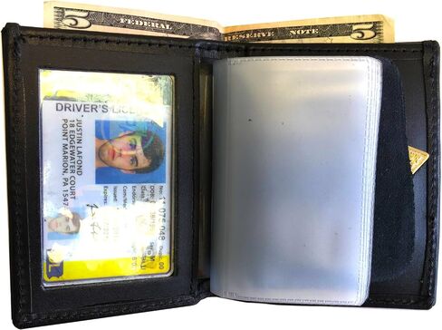 Hero's Pride Bi-Fold Recessed 7 pt Star Wallet CDCR in Saudi Arabia