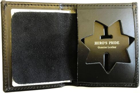 Hero's Pride Bi-Fold Recessed 7 pt Star Wallet CDCR in Saudi Arabia