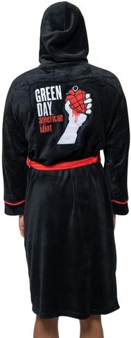 روب حمام American Idiot للرجال من Green Day باللون الأسود in Saudi Arabia