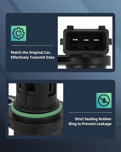SCITOO Camshaft Position Sensor fit for Hyundai for Elantra 2003-2016,for Hyundai for Tucson 2005-2009 2014-2020,for Kia for Forte 2014-2016 3935023700, 3935023910, PC661, 907-724, 907724 in Saudi Arabia