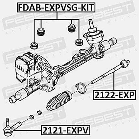 جلبة الذراع لمجموعة معدات التوجيه فبراير FDAB-EXPVSG-KIT Oem AA5Z-3C716-A in Saudi Arabia