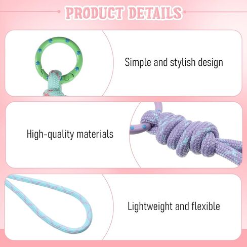 Paracord Keychain, 8 Colors Paracord Rope Keychain Handmade Charm Ropes for Keys DIY Bags Cars Purse Accessories Crafts Supplies in Saudi Arabia