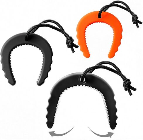 3 Pack First Responder Door Stop - Heavy Duty Emergency Door Wedge - Non-Slip Entry Tool for Law Enforcement, Police, Firefighters & EMS - Compact Safety Jammer (2 Black & 1 Orange) in Saudi Arabia