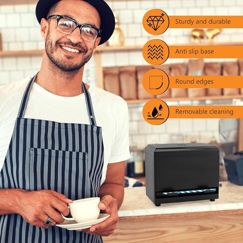 MAYIT Plastic Pencil Dispenser – Teacher Must-Have Desk Organizer, Holds Bulk Pencils & Straws for Classroom, Home, Restaurant in Kuwait