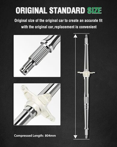 SCITOO ATV Rear Wheel Axle Replacement for Honda FourTrax 250 Sportrax 300 TRX300X 42310-HC0-000 1987 1988-2009 in Saudi Arabia