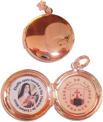 Saint Therese relic locket in Saudi Arabia