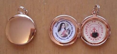 Saint Therese relic locket in Saudi Arabia