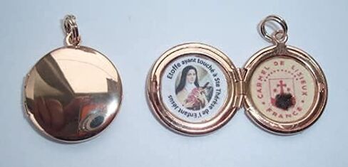 Saint Therese relic locket in Saudi Arabia