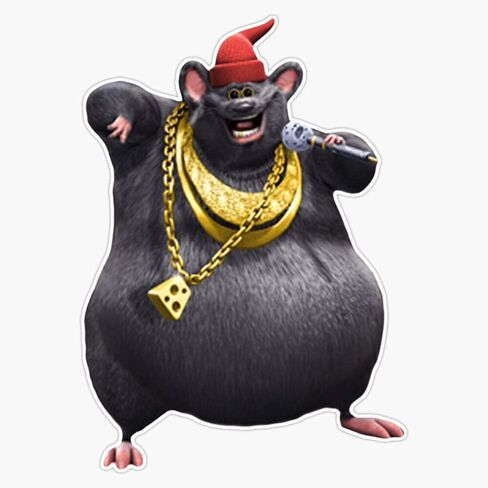 Magnet Biggie Cheese Mr. Boombastic Magnetic Reusable Vinyl Sticker 5" in Saudi Arabia