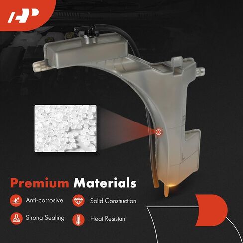 A-Premium Engine Coolant Overflow Recovery Reservoir Tank [with Cap & Hose] Compatible with Mazda CX-9 CX9 2016-2023, 2.5L - Right Side in Saudi Arabia