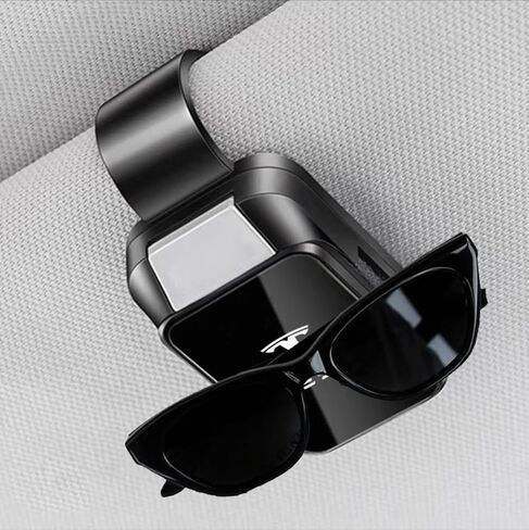 Autsop Car Sunglass Holder Fit for Tesla Model 3,Model S,Model X,Model Y Accessories, Eyeglass Holder for Car Sun Visor in Kuwait