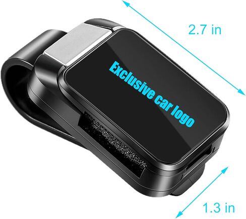 Autsop Car Sunglass Holder Fit for Tesla Model 3,Model S,Model X,Model Y Accessories, Eyeglass Holder for Car Sun Visor in Kuwait