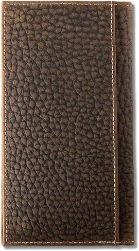 ARIAT Men's Inlay Patch Textured Leather Rodeo Wallet in Saudi Arabia