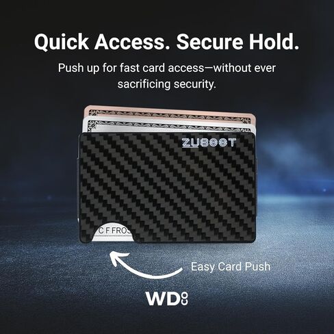 مجموعة هدايا مجموعة أدوات المحفظة EDC للرجال - محفظة رفيعة من ألياف الكربون 3K تحجب RFID مع مجموعة أدوات - تتضمن منظم المفاتيح وسكين المفاتيح وأداة جيب النجاة - فكرة هدية بسيطة للحمل اليومي in Kuwait