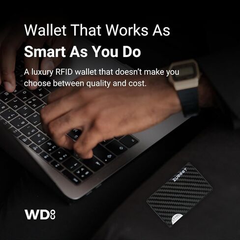 مجموعة هدايا مجموعة أدوات المحفظة EDC للرجال - محفظة رفيعة من ألياف الكربون 3K تحجب RFID مع مجموعة أدوات - تتضمن منظم المفاتيح وسكين المفاتيح وأداة جيب النجاة - فكرة هدية بسيطة للحمل اليومي in Kuwait