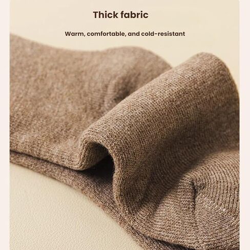 Women's Socks, 10 Pairs Crew Ankle Socks, Cotton Cute Cozy Fun Socks with Sweat-Absorbent Fabric, Elastic Cuff & Reinforced Heel, Bulk Gifts for Women, Fall Winter Warm in Saudi Arabia
