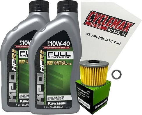 مجموعة تغيير الزيت الاصطناعية الكاملة المتوافقة مع 2008-2014 Kawasaki KFX 450R in Saudi Arabia