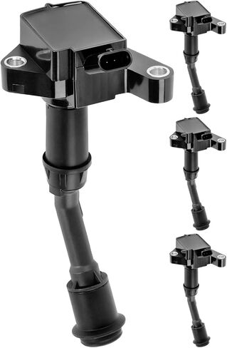 UF735 Ignition Coil and Spark Plug Set of 4 Compatible with 2017-2019 Ford Escape and 2014-2020 Ford Fusion 1.5L/L4 Replace UF735, DG552, 368292, DS7Z12029A in Saudi Arabia