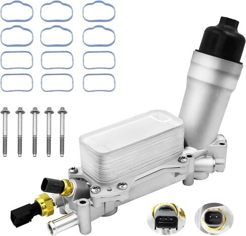 926-959 Aluminum Engine Oil Cooler For 2011-2016 Dodge Grand Caravan Journey Challenger Charger Avenger Durango,Jeep Grand Cherokee Wrangler, Chrysler 200 300,Ram 1500 3.6L V6,926-876 in Kuwait