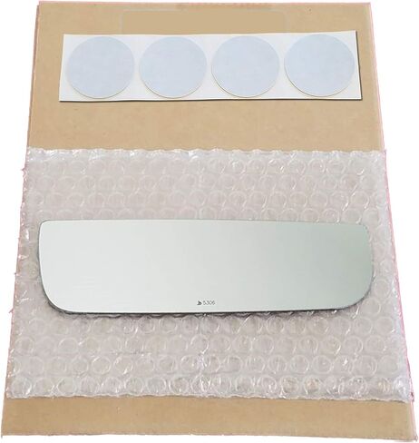 Mirror Glass Replacement + Adhesive Pads for 08-14 1500, 08-23 Chevrolet Express GMC Savana 2500 3500 Passenger Side - Lower (2010 2011 2012 2013 2014 2015 2016 2017 2018 2019 2020 2021 2022 2023) in Saudi Arabia