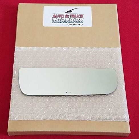 Mirror Glass Replacement + Adhesive Pads for 08-14 1500, 08-23 Chevrolet Express GMC Savana 2500 3500 Passenger Side - Lower (2010 2011 2012 2013 2014 2015 2016 2017 2018 2019 2020 2021 2022 2023) in Saudi Arabia