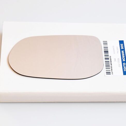 Mirror Glass Left Driver Side fit for 2006-2011 Honda Civic, LH Replacement Rearview Flat Glass, Non Heated Including Full Adhesive in Kuwait