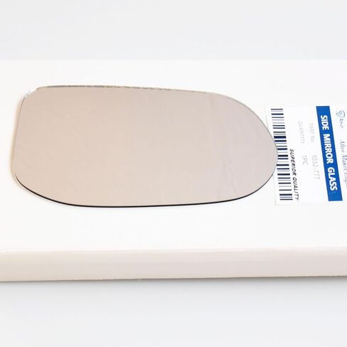 Mirror Glass Left Driver Side fit for 2006-2011 Honda Civic, LH Replacement Rearview Flat Glass, Non Heated Including Full Adhesive in Kuwait