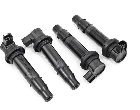 Ignition Coil 4pcs Compatible with Yamaha YZF R6 2006-2007 R1 2002-2006 FZ1 2006-2014 Vmax 1700 VMX1700 2009-2020 5PW-82310-00-00 5VY-82310-00-00 2C0-82310-00-00 in Kuwait