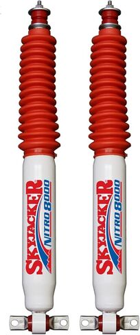 Set of Nitro 8000 Series Front & Rear Nitrogen Gas Shocks fits 1984 2001 Cherokee XJ 2WD 4WD with 6-8" Front & 5-8" Rear Lift | 150 PSI Gas Charged | Velocity-Sensitive Valving in Saudi Arabia