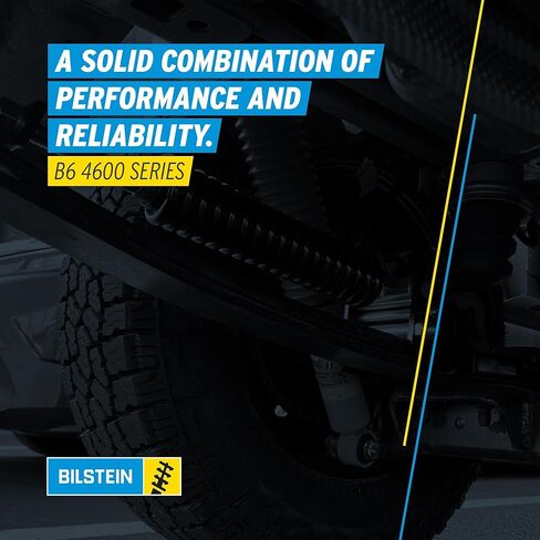 Bilstein Pair of Rear B6 4600 Series Shocks Compatible with 2015-2025 F150 4WD w/o CCD with 0" Rear Lift excl. Raptor Models | Easy Installation | Smooth Performance in Saudi Arabia