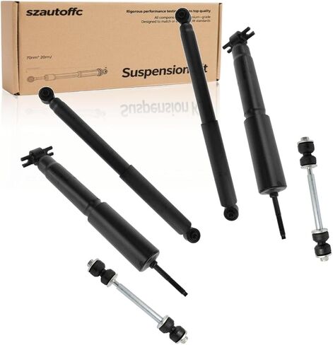 Suspension Kit Front Rear Shock Absorber Sway Bar Set 6pc 6 Piece for Chevy for GMC Sierra 1500 Classic 2921272884 in Kuwait