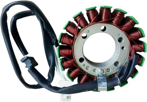 21003-0164 21003-0118 18 لفائف 3 سلك مغناطيسي الجزء الثابت يناسب 2012-2016 ER650 EX650 ER-6N EX650 EN650 V 650 Z650 in Kuwait