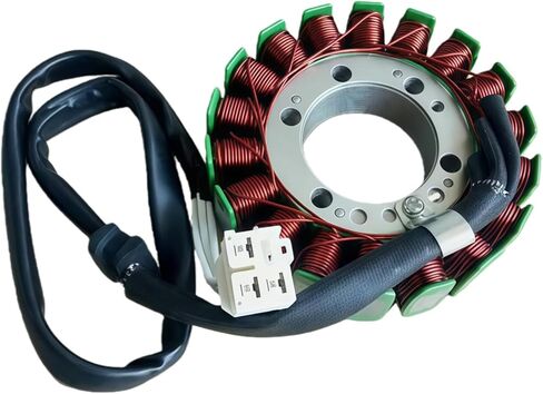 21003-0164 21003-0118 18 لفائف 3 سلك مغناطيسي الجزء الثابت يناسب 2012-2016 ER650 EX650 ER-6N EX650 EN650 V 650 Z650 in Kuwait