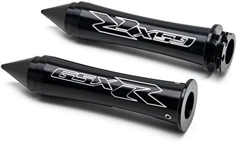 قبضة اليد Krator SHG-GSXR-B (سوزوكي GSXR مسننة مع شعار GSXR محفور بالليزر في أشرطة التمرير ذات الأطراف) in Kuwait