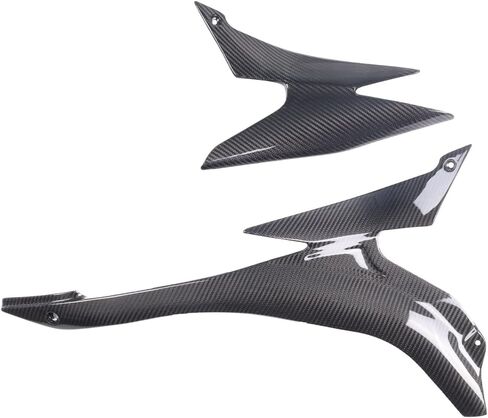 MC 100% 3K Real Carbon Fiber Side Panel Lower Fit for Kawasaki Ninja 2007 2008 ZX6R ZX-6R 636 Glossy Twill Weave Motorcycle Bodykit Cowling Replacement Part in Saudi Arabia