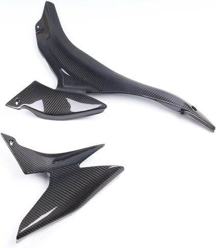 MC 100% 3K Real Carbon Fiber Side Panel Lower Fit for Kawasaki Ninja 2007 2008 ZX6R ZX-6R 636 Glossy Twill Weave Motorcycle Bodykit Cowling Replacement Part in Saudi Arabia