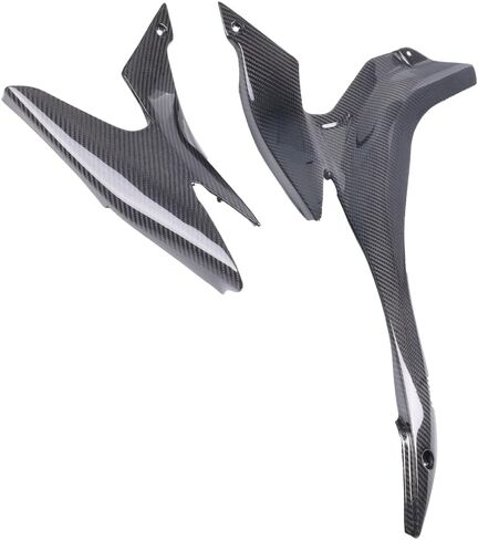 MC 100% 3K Real Carbon Fiber Side Panel Lower Fit for Kawasaki Ninja 2007 2008 ZX6R ZX-6R 636 Glossy Twill Weave Motorcycle Bodykit Cowling Replacement Part in Saudi Arabia