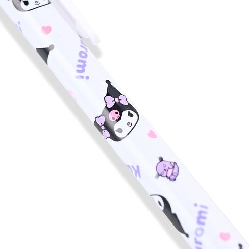 Cute Kuormi Mechanical Pencils 3 Pack 0.5mm - Cute Collectible Pencil with 3D Kuormi Design - Pink, White, Purple - Refillable Lead - Perfect for Kuormi Fans and Office Supplies in Saudi Arabia