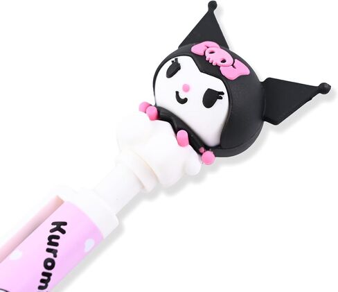 Cute Kuormi Mechanical Pencils 3 Pack 0.5mm - Cute Collectible Pencil with 3D Kuormi Design - Pink, White, Purple - Refillable Lead - Perfect for Kuormi Fans and Office Supplies in Saudi Arabia