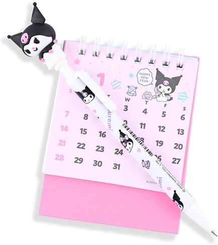 Cute Kuormi Mechanical Pencils 3 Pack 0.5mm - Cute Collectible Pencil with 3D Kuormi Design - Pink, White, Purple - Refillable Lead - Perfect for Kuormi Fans and Office Supplies in Saudi Arabia