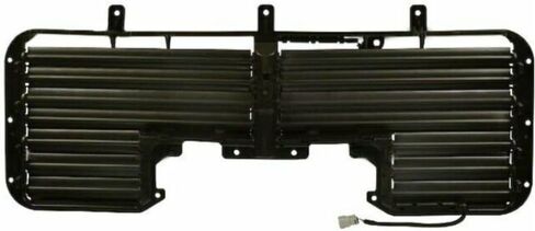 for Chevy for Silverado 1500 2017-2018 Crew Cab Extended Radiator Shutter Assembly Black 55765RF in Kuwait