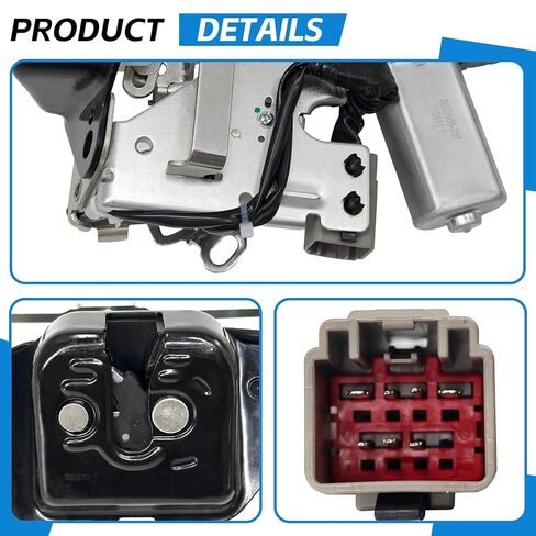 4589581AL 4589581AA Rear Tailgate Trunk Lock Actuator Fit for 2008-2020 Dodge Grand Caravan 2008-2016 Chrysler Town & Country, Motor Liftgate Latch Fit for 2008-2010 Jeep Commander 2012-2015 RAM C/V in Kuwait