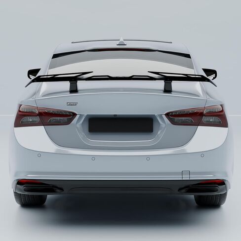 Rear Trunk Spoiler Wing Compatible with Chevy Chevrolet Malibu Impala Cruze Sedan Accessories JDM GT PSM Duckbill Aleron Spoiler Painted Gloss Black in Kuwait