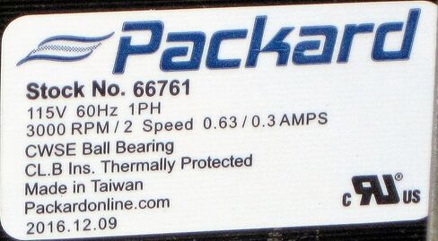 Packard Draft Inducer Fan Furnace Blower Motor for Carrier 326628-761 in Saudi Arabia