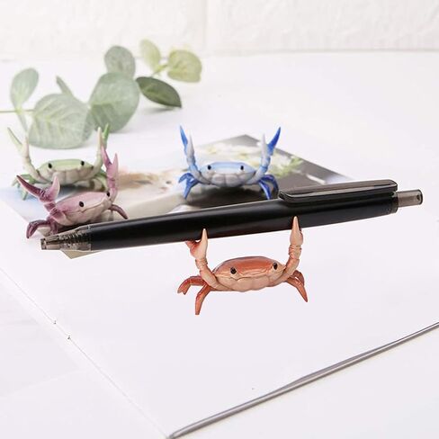 Crab Pen Holder, Cute Storage Rack, Creative Desk Pen Stand, Weightlifting Crabs Pen Rack, Office Home Desktop Decoration in Saudi Arabia